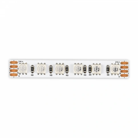 ST5004.017.20RGB Светодиодная лента  - -*16,8W  Lm Ra90 IP20 L5000xW10xH2 24В  (5 метров) фото 1