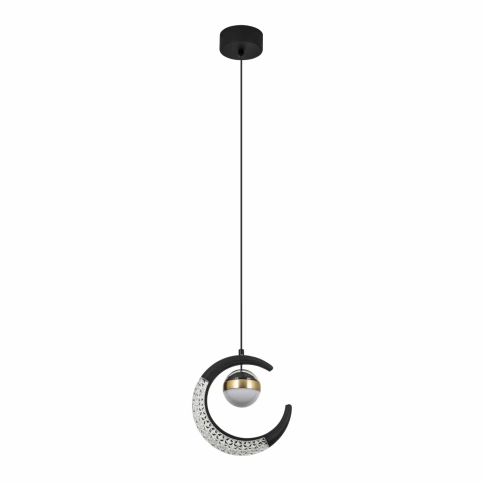 Подвесной светильник LED4U L7112-1 BK фото 1