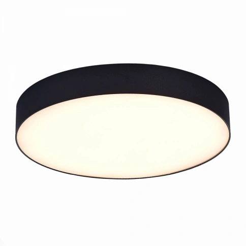 ST606.432.36 Светильник потолочный Черный LED 1*36W 3000K 3 240Lm Ra>90 120° IP20 D300xH55 180-240V фото 1