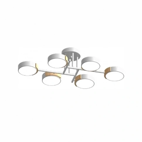 Потолочный cветильник LED4U L3211-830 WH фото 1