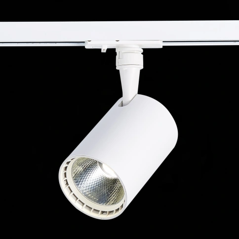 ST351.536.15.36 Св-к трек. Белый LED 1*15W 3000K 1 350Lm Ra≥90 36° IP20 L118xW78xH174 100-240V фото 1