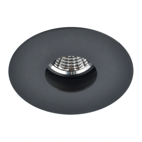 Точечный встраиваемый светильник Arte Lamp ACCENTO A3217PL-1BK фото 1