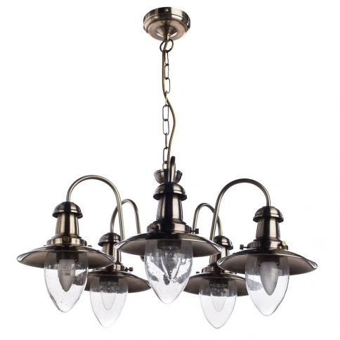 Подвесная люстра Arte Lamp FISHERMAN A5518LM-5AB фото 1