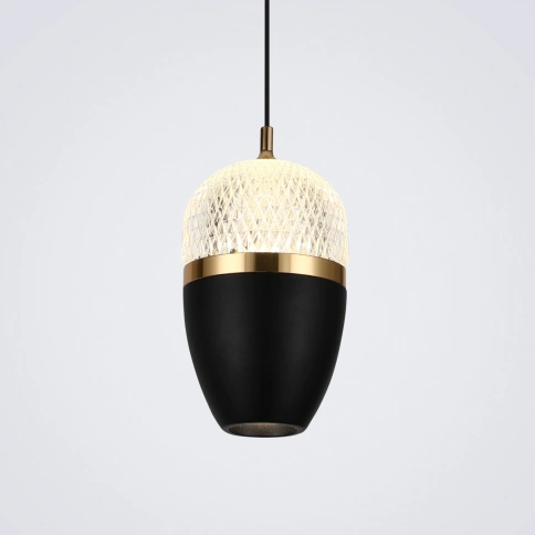 Подвесной светильник LED4U L8754-1 BK фото 2