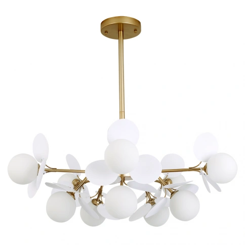 Люстра на штанге Arte Lamp PEACOCK A1369SP-10SG фото 1