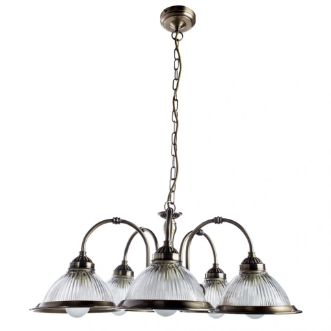 Подвесная люстра Arte Lamp AMERICAN DINER A9366LM-5AB фото 1