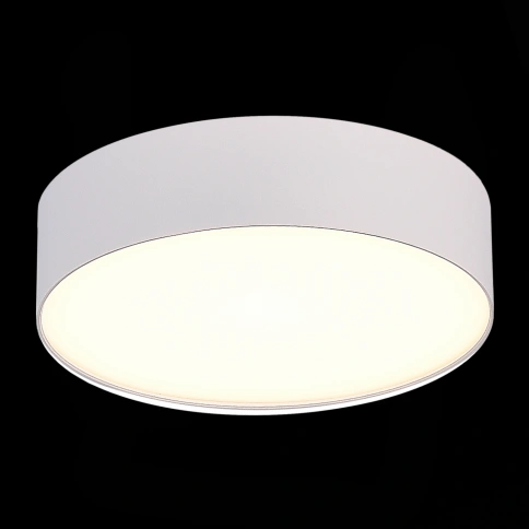 ST606.532.27 Светильник потолочный Белый LED 1*27W 3000K 2 340Lm Ra>85 120° IP20 D220xH55 185-265V фото 1