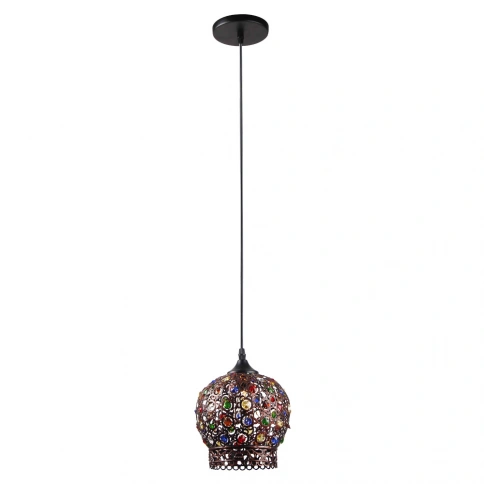 Подвесной светильник Arte Lamp MAHARAJA A7078SP-1CK фото 1