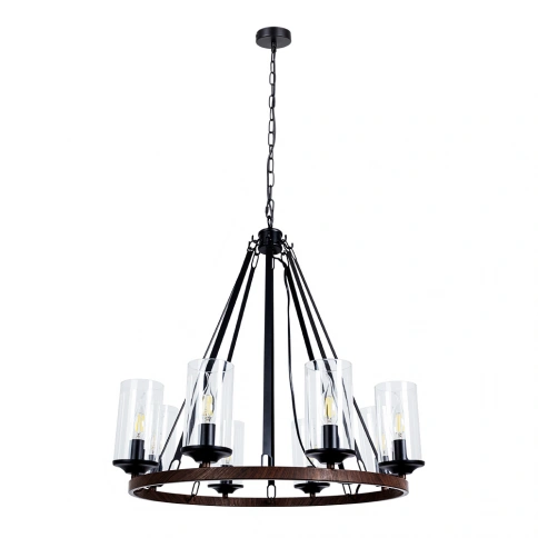 Подвесная люстра Arte Lamp DALIM A7014SP-8BK фото 1