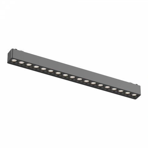 ST673.436.18 Магнитный трековый светильник Черный LED 1*18W 3000K 1 560Lm Ra>90 36° IP20 L338xW26xH2 фото 1