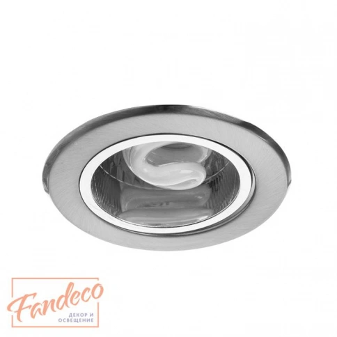 Точечный встраиваемый светильник Arte Lamp DOWNLIGHTS A8043PL-1SS фото 1