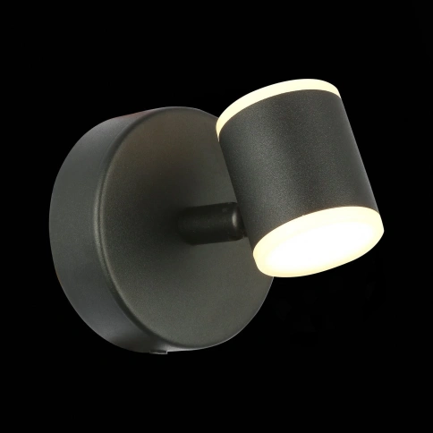 SL1597.401.01 Светильник настенный ST-Luce Черный/Белый LED 1*6W 3000K фото 1