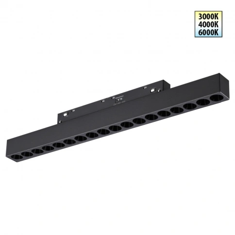 359623 SHINO NT25 000 черный Трековый светильник для низков. шинопровода с переключ. цв. темпер. IP2 фото 2
