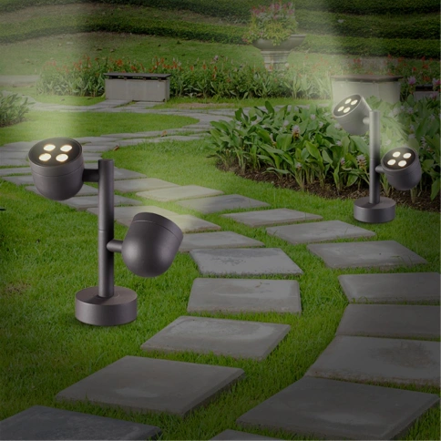 358117 STREET NT19 367 темно-серый  Ландшафтный светильник IP65 LED 3000К 20W 100-240V GALEATI фото 2