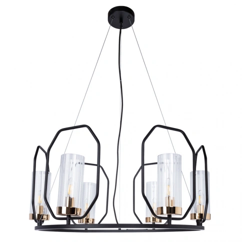 Подвесная люстра Arte Lamp CELAENO A7004SP-6BK фото 1