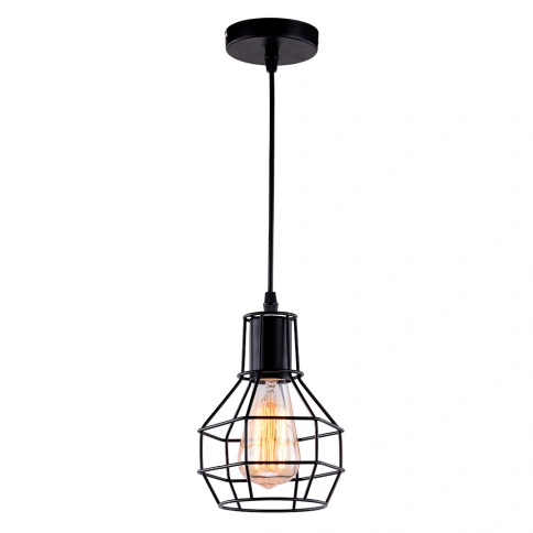 Подвесной светильник Arte Lamp SPIDER A1109SP-1BK фото 1
