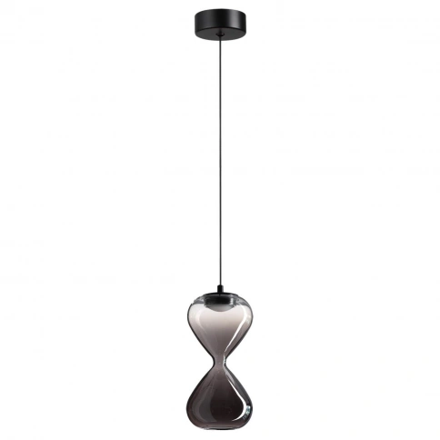 5092/4L PENDANT ODL25 415 черный/прозрачн/дымчатый градиент/металл/стекло Подвес LED 4W 4000K 388Лм  фото 2
