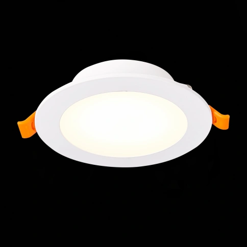 ST212.508.10 Св-к встр. Белый LED 1*10W 3000K/4000K/6000K 850Lm Ra80 110° IP20 D120xH30 220-240V фото 1