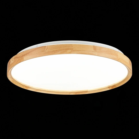 SLE201382-01 Светильник потолочный Светлое дерево/Белый LED 1*40W 3000K/4000K/6000K фото 1