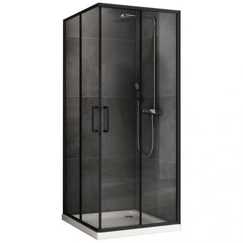 Душевой уголок ABBER Schwarzer Diamant AG02090B5 фото 1