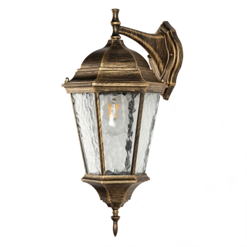 Уличный настенный светильник Arte Lamp GENOVA A1204AL-1BN фото 1
