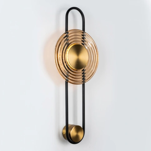 Настенный светильник MODESTYLE MS.1507.01 BK-BS фото 2