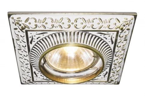 Точечный встраиваемый светильник Arte Lamp OCCHIO A5284PL-1WG фото 1