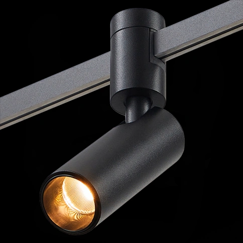 ST811.406.05 Магнитный трековый светильник FARM Черный LED 1*5W 3000K 341Lm Ra90 60 IP20 D35xH100 24 фото 1