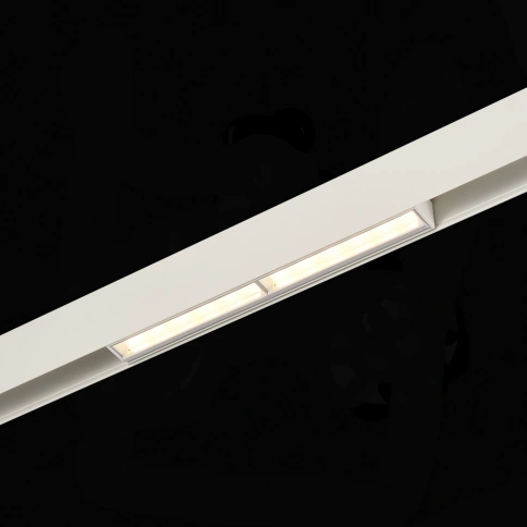 ST804.536.12 Магнитный трековый светильник Белый LED 1*12W 3000K 850Lm Ra>90 120° IP20 L220xW22xH46 фото 1