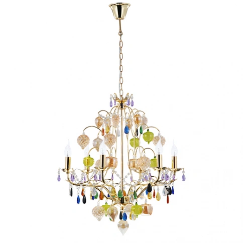 Подвесная люстра Arte Lamp RICCHEZZA A2011LM-6GO фото 1