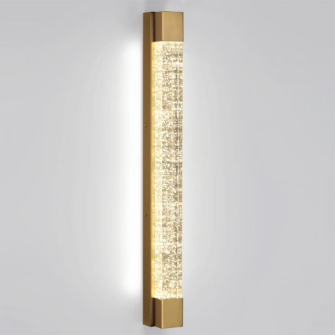 6681/12WL HIGHTECH ODL24 271 Настенный светильник антич бронза/металл/хрусталь IP20 LED 12W 600Лм 40 фото 2