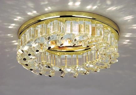 Точечный встраиваемый светильник Arte Lamp BRILLIANTS A7082PL-1GO фото 1
