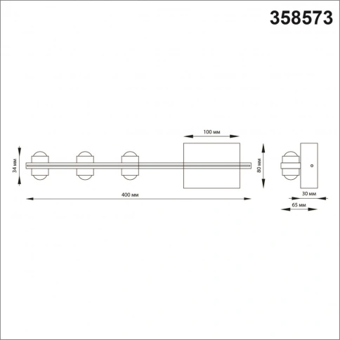 358573 STREET NT21 375 темно-серый Ландшафтный настенный светильник IP54 LED 4000K 12W 85-265V CALLE фото 1