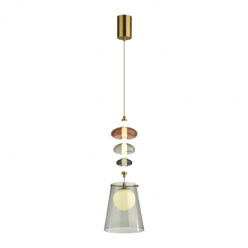 5411/18LB L-VISION ODL_EX23 45 бронзовый/серый/бордовый/белый Подвес LED 18W 4000K AMORE фото 3
