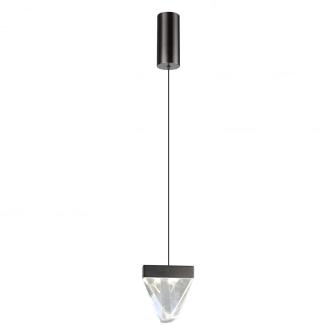 6677/5L L-VISION ODL24 335 Подвесной светильник брашир черн/металл/хрусталь IP20 LED 5W 320Лм 4000K  фото 2