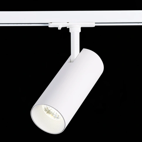 ST350.536.15.36 Св-к трек. Белый LED 1*15W 3000K 1 350Lm Ra≥80 36° IP20 L158xW65xH193 100-240V фото 1