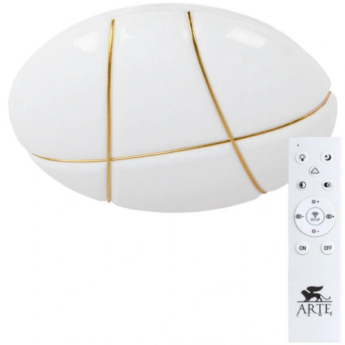 Потолочный светильник Arte Lamp BISCOTTI A2677PL-72GO фото 1