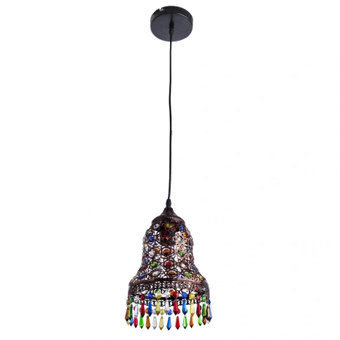Подвесной светильник Arte Lamp MAHARAJA A7079SP-1CK фото 1