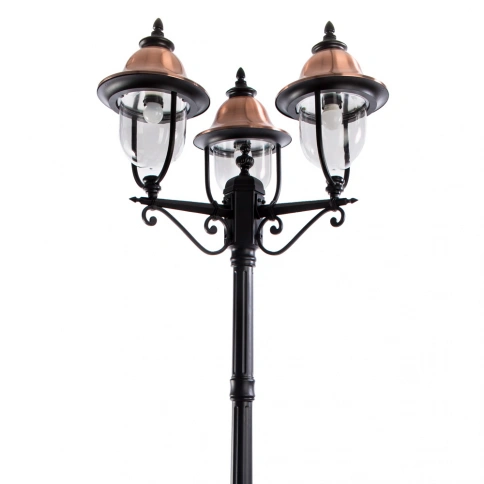 Уличный светильник Arte Lamp BARCELONA A1486PA-3BK фото 1