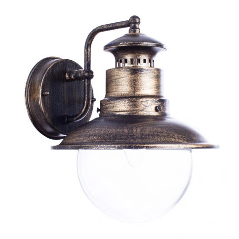 Уличный настенный светильник Arte Lamp AMSTERDAM A1523AL-1BN фото 1