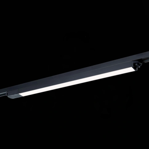 ST366.438.24 Св-к трек. Черный LED 1*24W 3000K 2 250Lm Ra>98 120 IP20 L600xW34xH33 180-240V фото 1