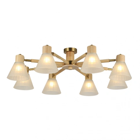 Потолочная люстра Arte lamp MELEPH A4096PL-8BR фото 1