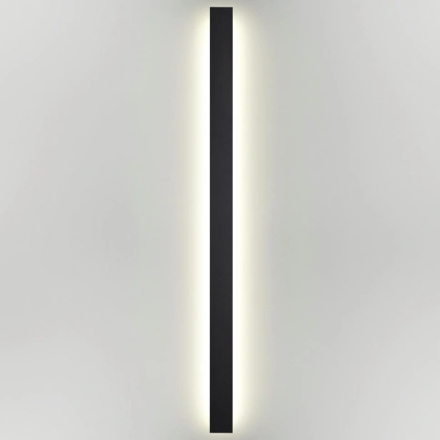 4379/36WL HIGHTECH ODL23 389, 717 черный/металл Настенный светильник IP54 LED 36W 1300Лм 3000K 120°  фото 3