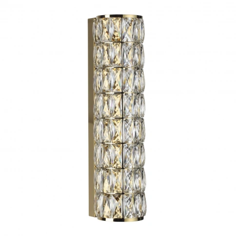 4926/8WL L-VISION ODL24 601 золото/металл/хрусталь Настенный светильник LED 8W 4000K 463Лм PANTA фото 1