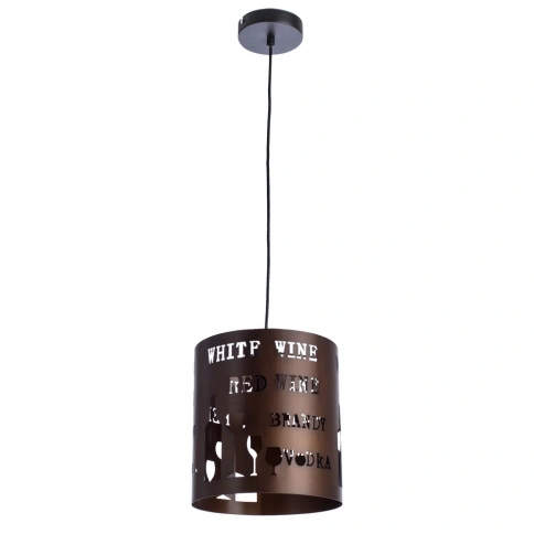 Подвесной светильник Arte Lamp CAFFETTERIA A1223SP-1BR фото 1