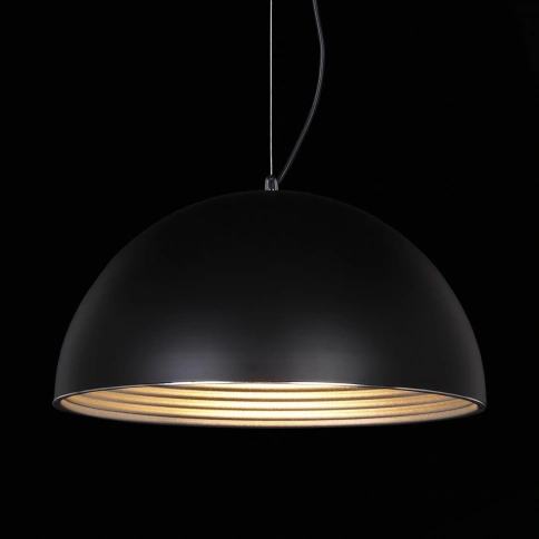 SL279.403.01 Светильник подвесной ST-Luce Черный/Черный, Серебристый E27 1*60W фото 1
