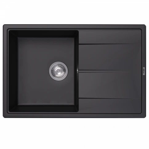 Кухонная мойка ABBER Quarz AQ2904B черная фото 1
