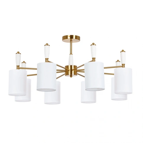Люстра на штанге Arte Lamp WAVERLEY A4102PL-8PB фото 1