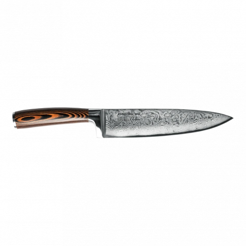 Нож "Шеф" Damascus Suminagashi фото 1
