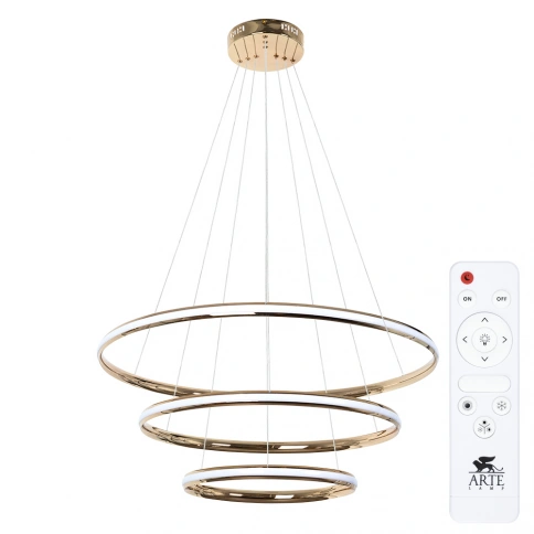 Подвесная люстра Arte Lamp MERIDIANA A2198SP-3GO фото 1